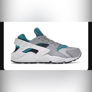 Nike Air Huarache Wolf Grey/White-Aquatone